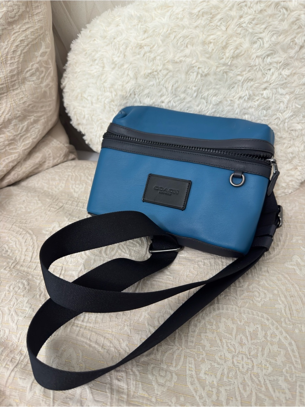 COACH Blue Fanny pack/Crossbody